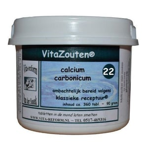 Vitazouten Calcium carbonicum VitaZout Nr. 22 afbeelding