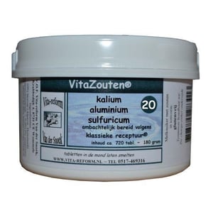Vitazouten Kalium aluminium sulfuricum VitaZout Nr. 20 afbeelding