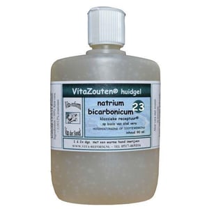 Vitazouten Natrium bicarbonicum huidgel Nr. 23 afbeelding