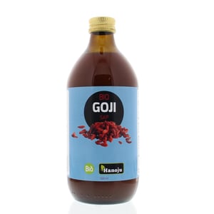 Hanoju Bio goji premium 100% sap glas fles afbeelding