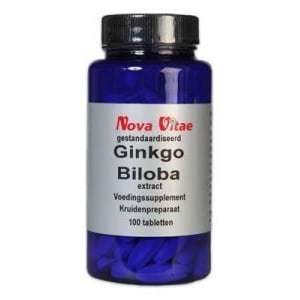 Nova Vitae Ginkgo biloba extract 60mg afbeelding