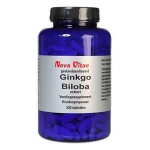 Nova Vitae Ginkgo biloba extract 60mg afbeelding