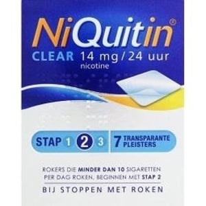 Niquitin Stap 2 14 mg Niquitin Stap 2 14 mg afbeelding