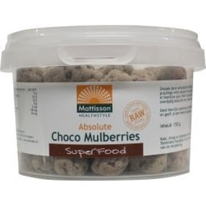Mattisson Healthstyle Absolute Raw Choco Mulberries afbeelding