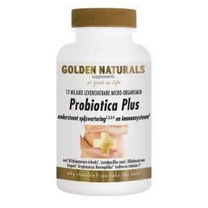 Golden Naturals Probiotica plus Golden Naturals Probiotica plus afbeelding