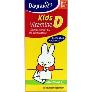 Dagravit Kids Vitamine D Druppels (oliebasis) afbeelding