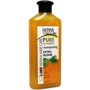 Henna Cure & Care Shampoo pure extra blond Henna Cure & Care Shampoo pure extra blond afbeelding