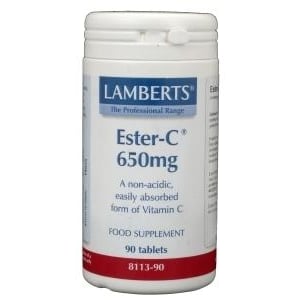 Lamberts Vitamine ester C 650 mg afbeelding