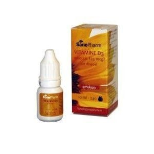 SanoPharm Vitamine D3 1000IE Emulsan afbeelding