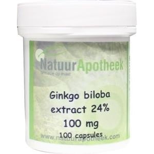 Ginkgo biloba 24% 100 mg afbeelding