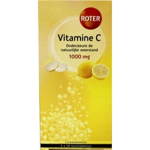 Roter - Vitamine C 1000 mg citroen duo 2x20 bruistabletten