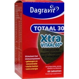 Dagravit Dagravit Totaal 30 Vitaal 60+ afbeelding