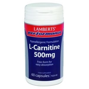 Lamberts Performance L-Carnitine 500 mg afbeelding