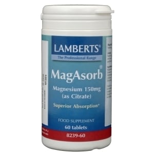 Lamberts - MagAsorb (magnesiumcitraat 150 mg)