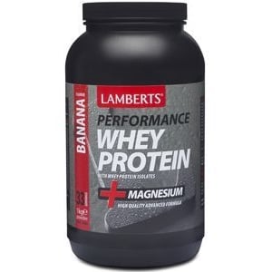 Lamberts Whey Protein Banana (Performance) Lamberts Whey Protein Banana (Performance) afbeelding