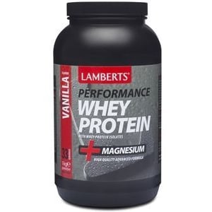 Lamberts Whey Protein Vanilla (Performance) Lamberts Whey Protein Vanilla (Performance) afbeelding