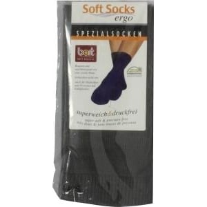 GM Soft socks grijs 23 cm XL afbeelding