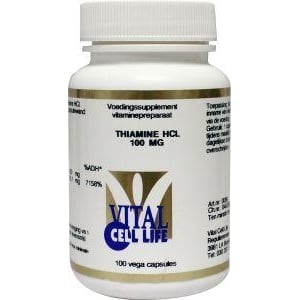 Vital Cell Life Thiamine HCL 100 mg afbeelding