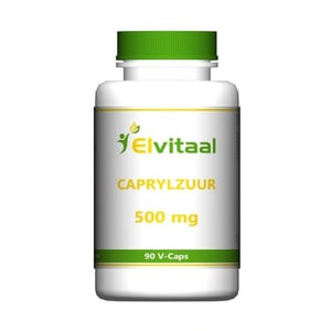 Elvitaal Caprylzuur 500 mg Elvitaal Caprylzuur 500 mg afbeelding