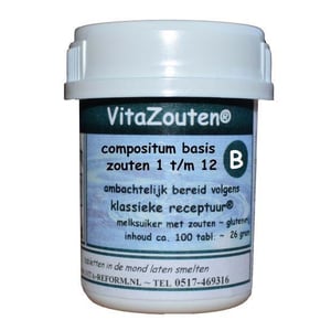 Vitazouten VitaZouten compositum basis 1t/m12 afbeelding