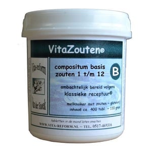 Vitazouten VitaZouten compositum basis 1t/m12 afbeelding
