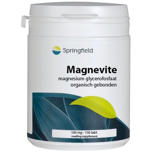 Springfield Magnevite magnesium glycerofosfaat 100 mg afbeelding