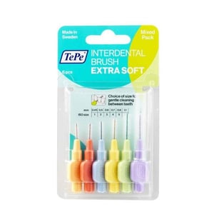 Tepe Interdentale rager x-soft gemengd Tepe Interdentale rager x-soft gemengd afbeelding