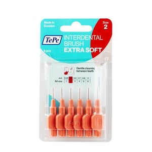 Tepe Interdentale rager extra soft 0.5 mm licht rood afbeelding