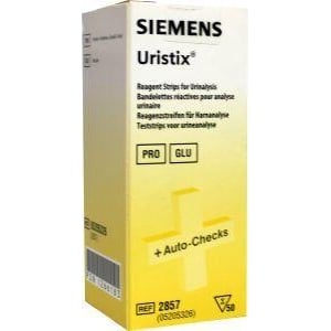 Siemens Healthc Uristix teststrips Siemens Healthc Uristix teststrips afbeelding