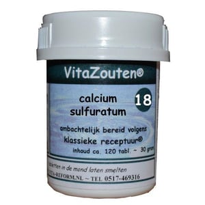 Vitazouten Calcium sulfuratum VitaZout Nr. 18 afbeelding