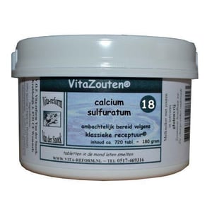 Vitazouten Calcium sulfuratum VitaZout Nr. 18 afbeelding