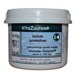Vitazouten Kalium bromatum VitaZout Nr. 14 afbeelding
