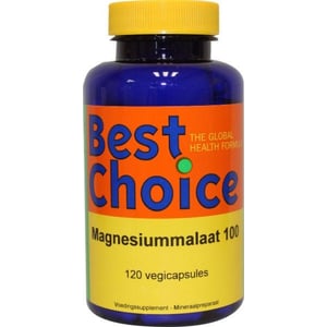 Best Choice Magnesiummalaat 100 mg afbeelding