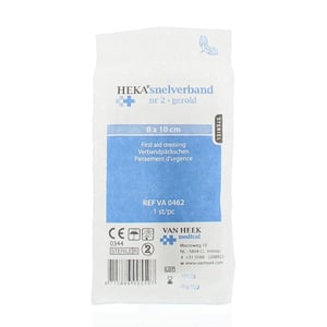 Heka Snelverband nr 2 8 x 10 cm Heka Snelverband nr 2 8 x 10 cm afbeelding