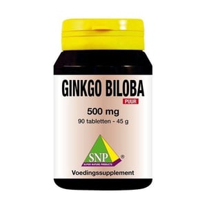 SNP Ginkgo biloba 500 mg puur afbeelding