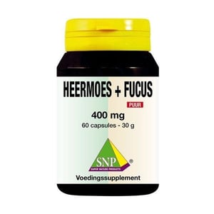 SNP Heermoes & fucus 400 mg puur afbeelding