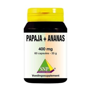 SNP Papaja -ananas 400 mg afbeelding