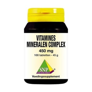 SNP Vitamines mineralen complex 450 mg SNP Vitamines mineralen complex 450 mg afbeelding