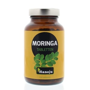 Hanoju Moringa oleifera heelblad 500 mg afbeelding