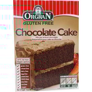 Orgran Chocolade cakemix Orgran Chocolade cakemix afbeelding