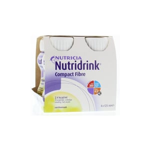 Nutridrink Compact fibre vanilla 125 ml afbeelding