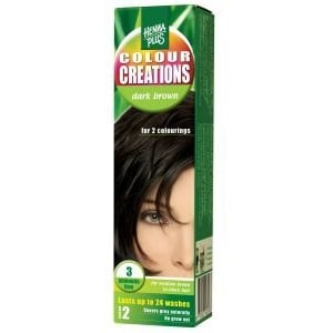Hennaplus Colour creations 3 dark brown Hennaplus Colour creations 3 dark brown afbeelding