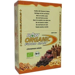 Organic Food Bar kaneel rozijn 50 gram afbeelding