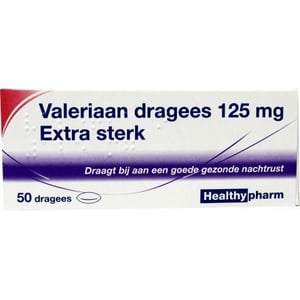 Healthypharm Valeriaan extra sterk 125 mg afbeelding