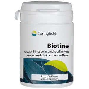 Springfield Biotin-8 biotine 8000 mcg afbeelding