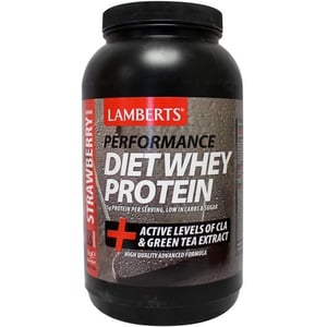 Lamberts Performance Dieet Shake Aardbei Lamberts Performance Dieet Shake Aardbei afbeelding