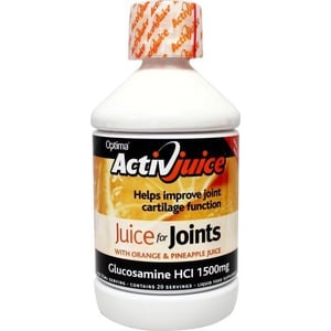 Optima Glucosamine drank sinas/ananas vegetarisch Optima Glucosamine drank sinas/ananas vegetarisch afbeelding