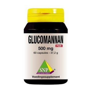 SNP Glucomannan 500 mg puur afbeelding
