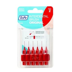 Tepe Interdentale rager 0.5 mm rood Tepe Interdentale rager 0.5 mm rood afbeelding