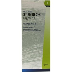 Pharmachemie Cetirizine DiHCL 1 mg afbeelding
